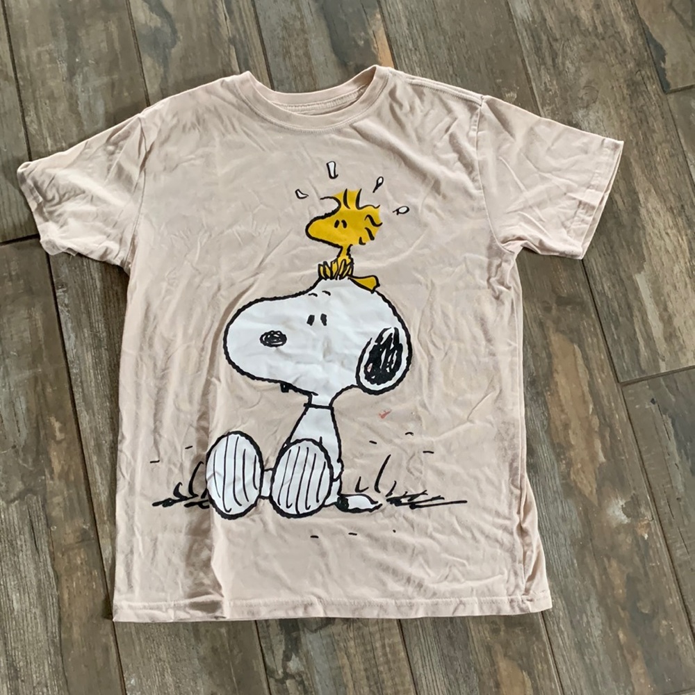 Oversized Snoopy Graphic Tee
